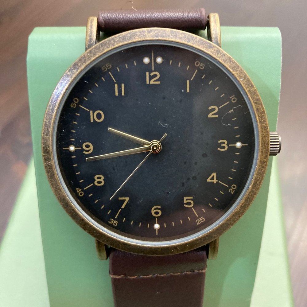 Goodfellow Watch, Brown Adjustable band New